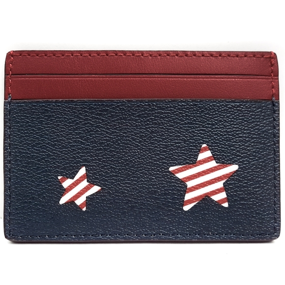 ❤ RARE! COACH Stars Card Case - Picture 3 of 3